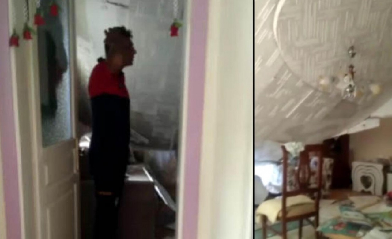 Denizli'de çökme ihbarına gitti şaşkına döndü