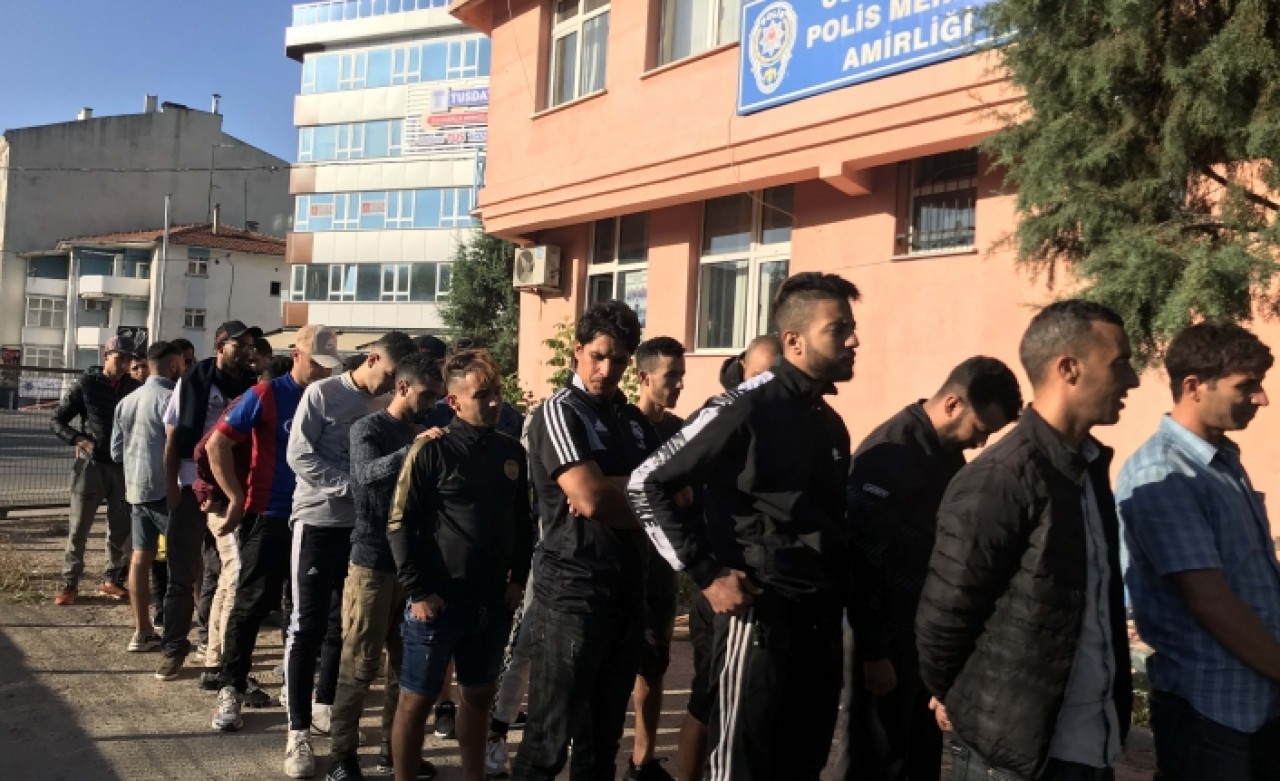Edirne'de düzensiz göçmen operasyonu