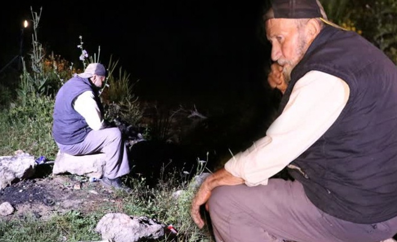 Ekiplerin arama çalışmasını böyle izledi