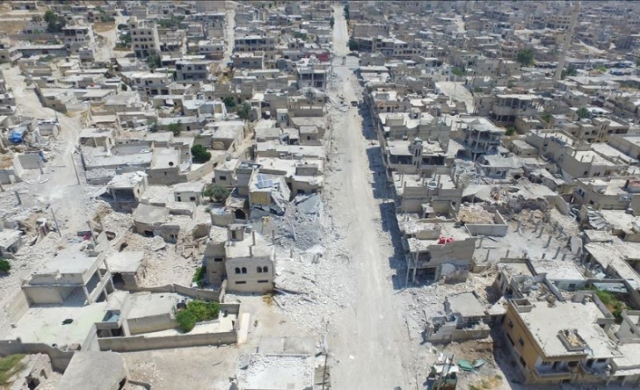 Esad,  Rusya'nın desteğiyle İdlib'de bir beldeyi daha ele geçirdi