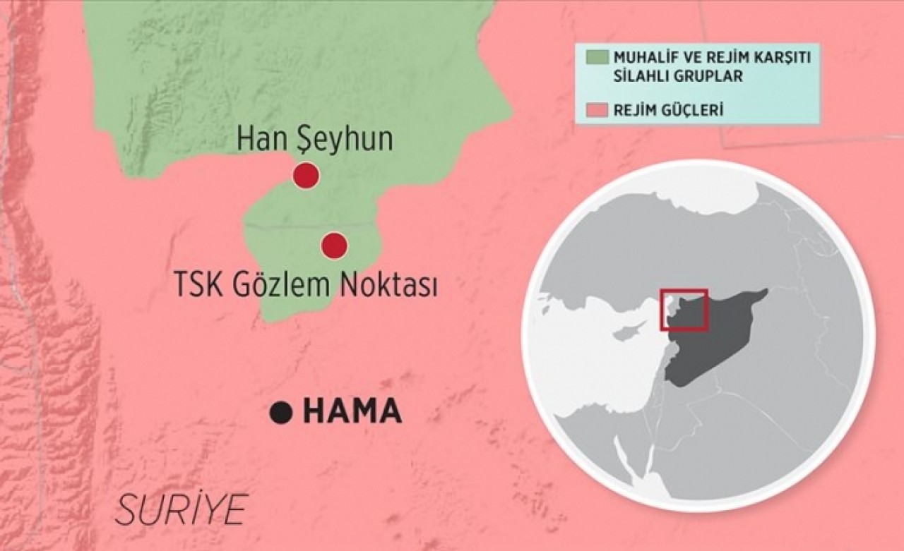 Esed rejimi Rusya'nın desteğiyle Han Şeyhun'u ele geçirdi