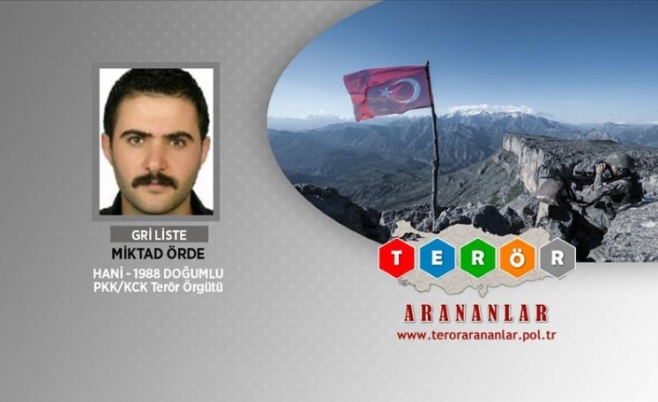 Gri kategorideki terörist etkisiz hale getirildi