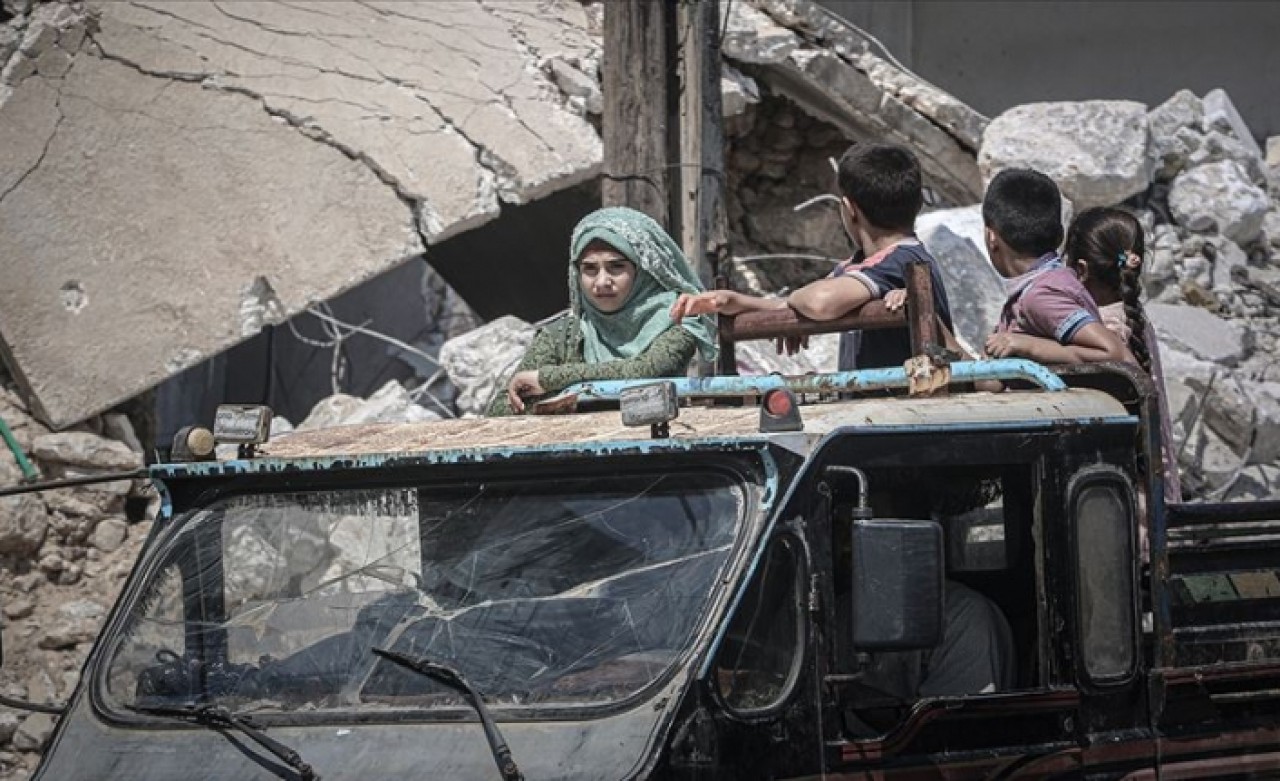 İdlib'de yerinden edilenlerin sayısı 1 milyona yaklaştı