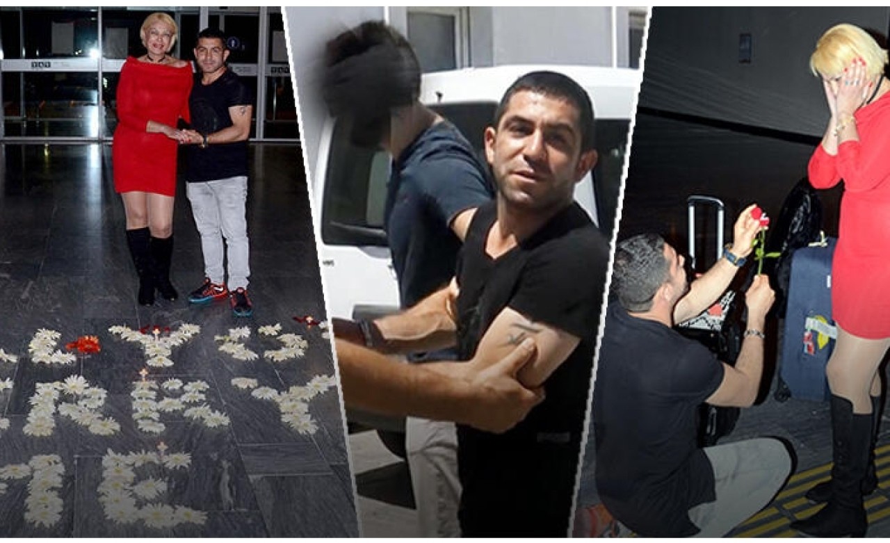 İngiliz sevgilisine dehşeti yaşatmıştı! Yakalandı