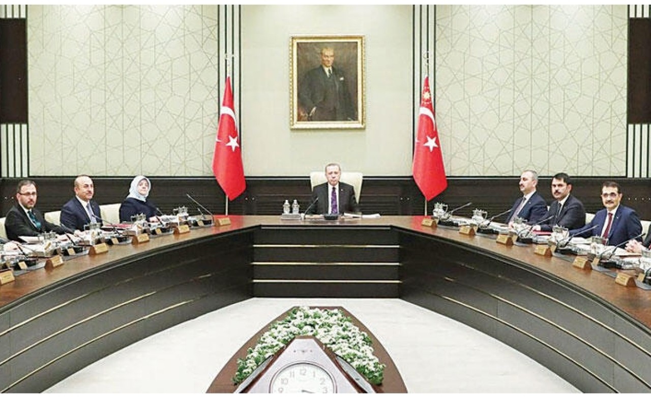 Kabinede gündem kayyımlar ve yangınlar