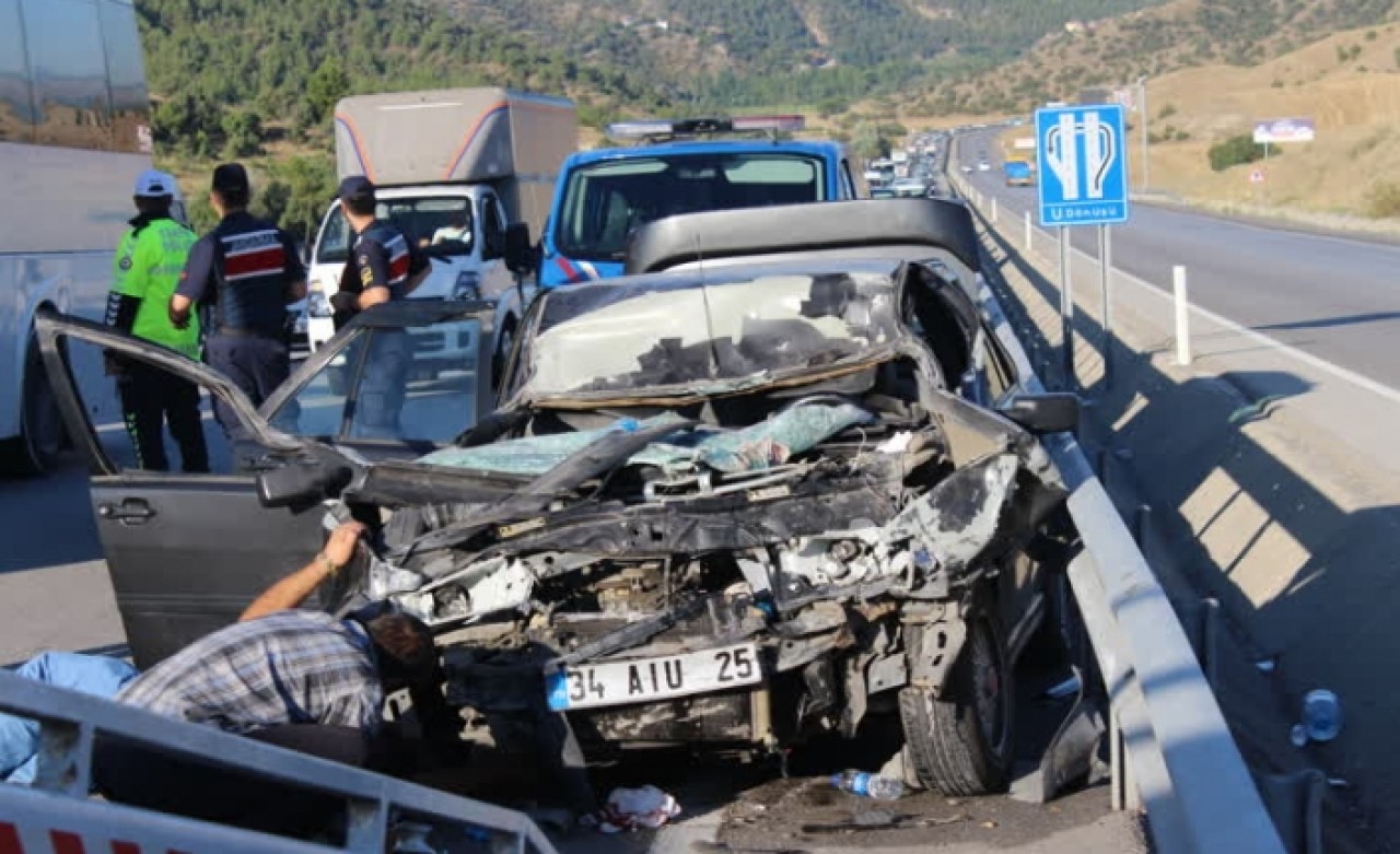 Kastamonu'da trafik kazası: 6 yaralı