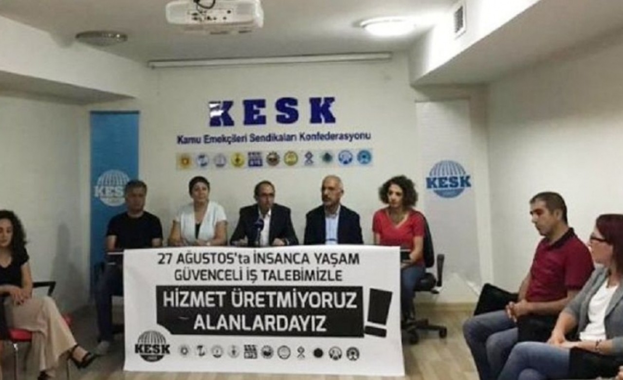 KESK'ten 1 günlük grev kararı
