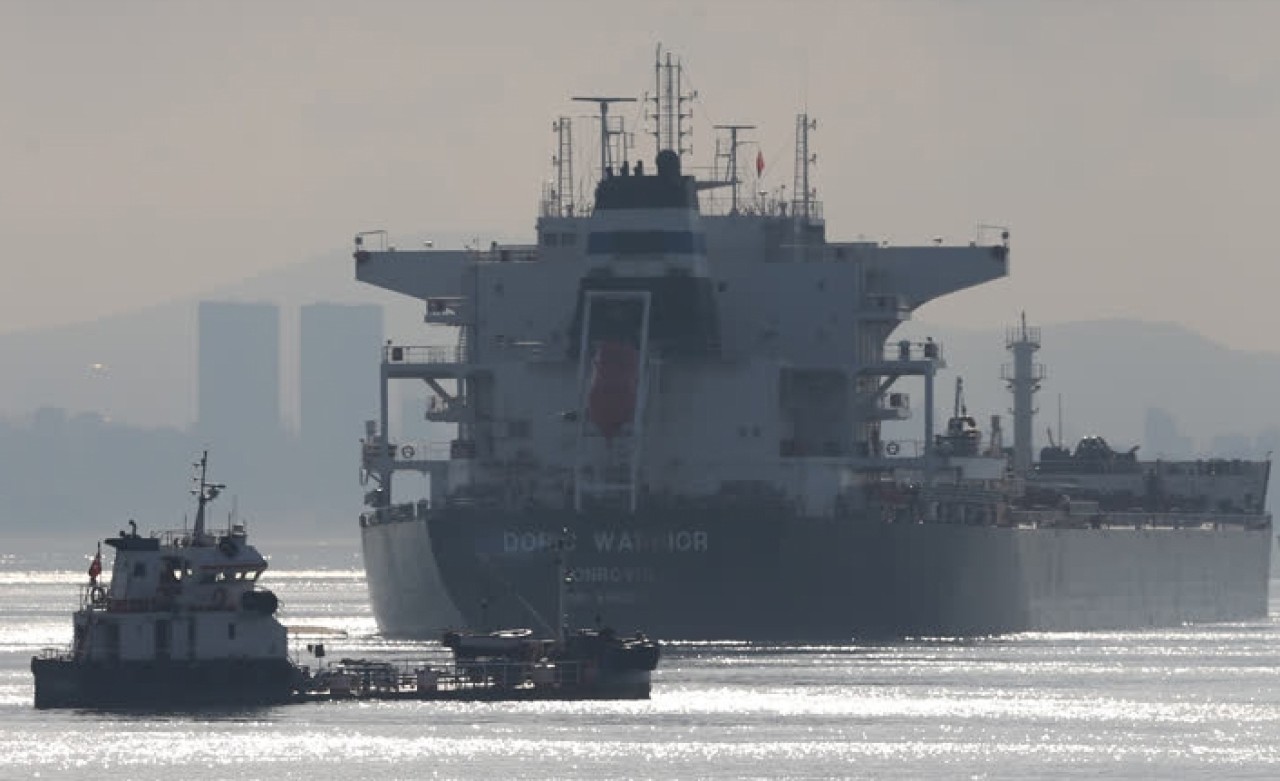 Marmara'da gemi kazası