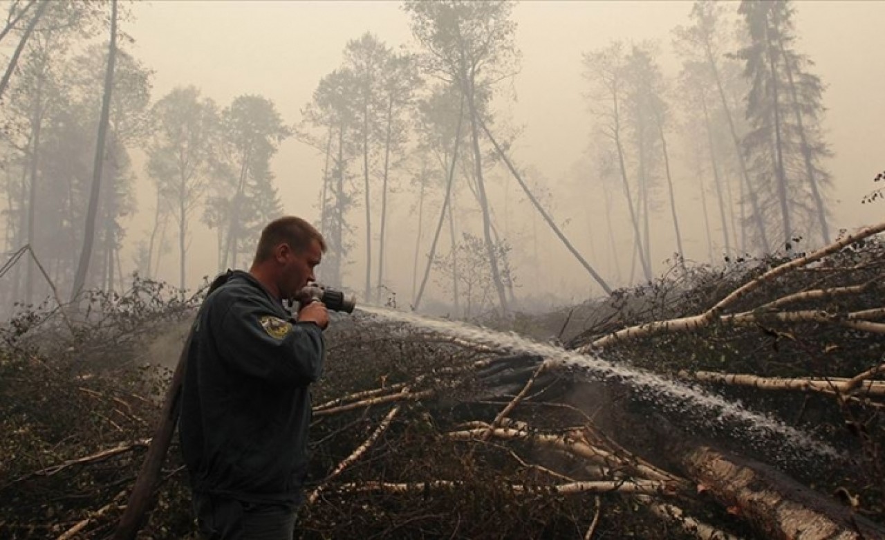 Rusya'nın ormanları yanıyor