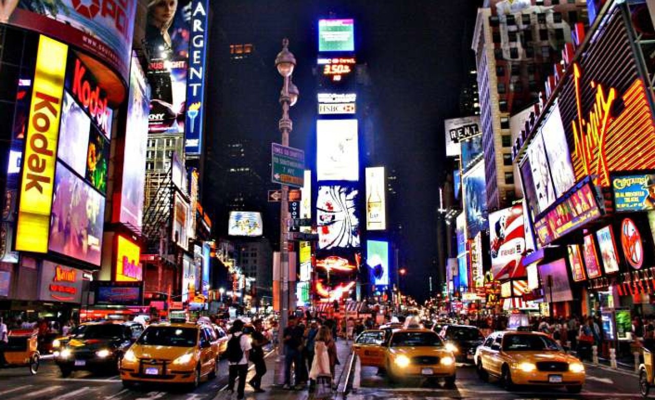 Times Meydanı'nda panik