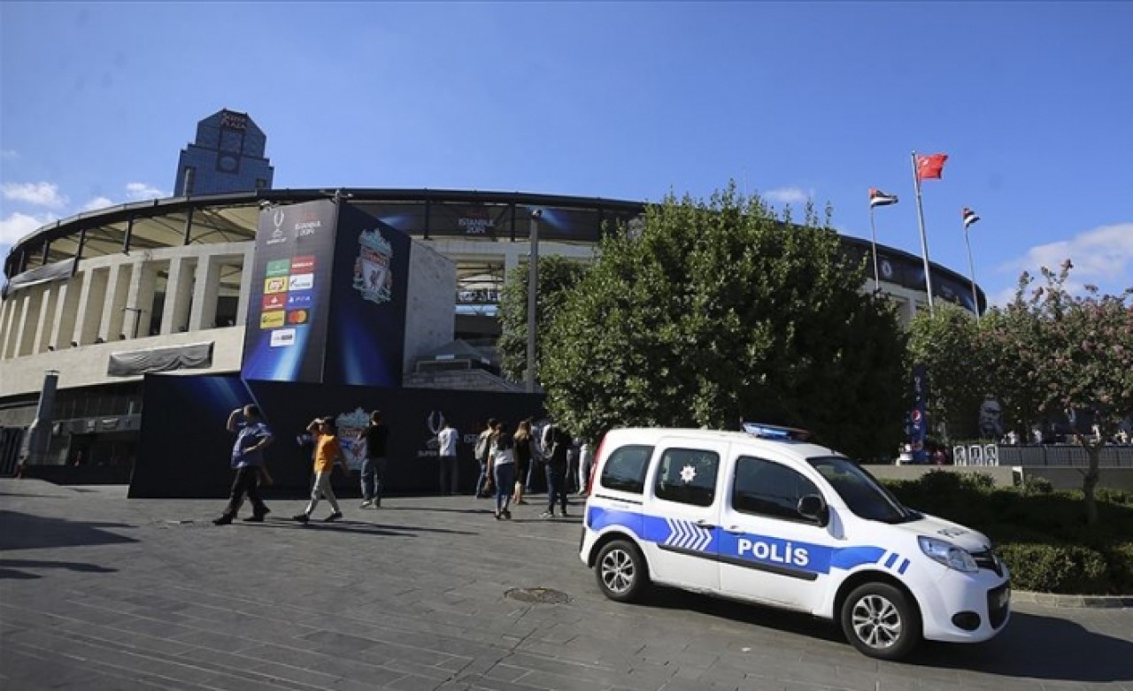 UEFA Süper Kupa finali için 15 bin polis görevlendirildi