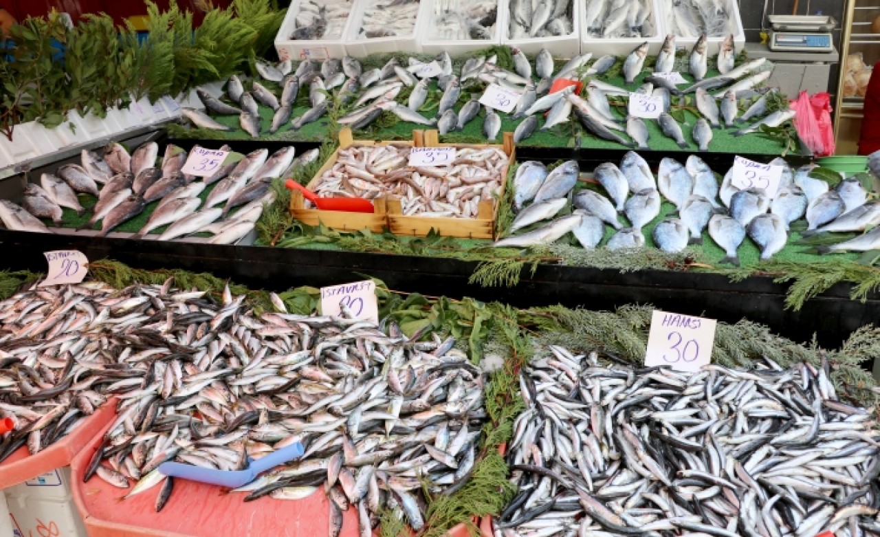 Av yasağı sona erdi,  balık tezgahları şenlendi