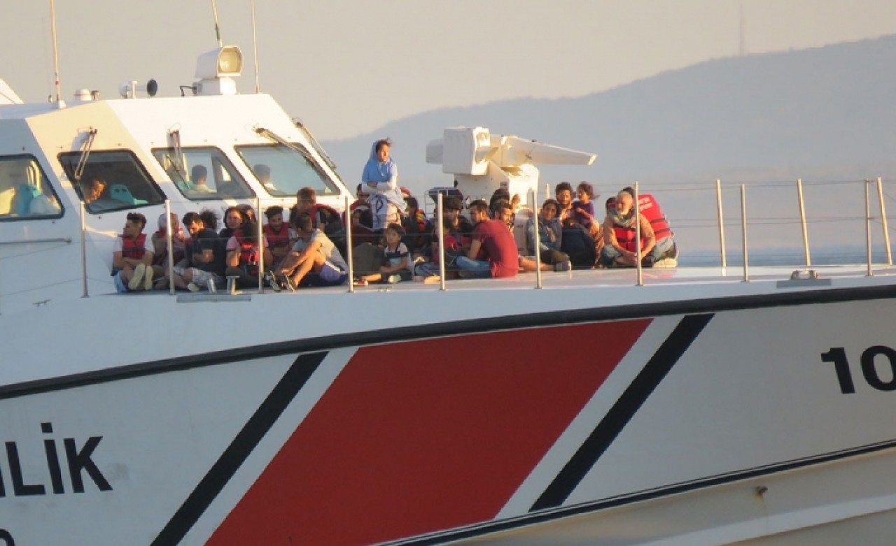 Çanakkale'de 256 düzensiz göçmen yakalandı