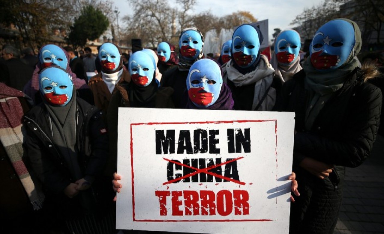 Çin'in Uygur Türklerine Yönelik Politikası Protesto Edildi!