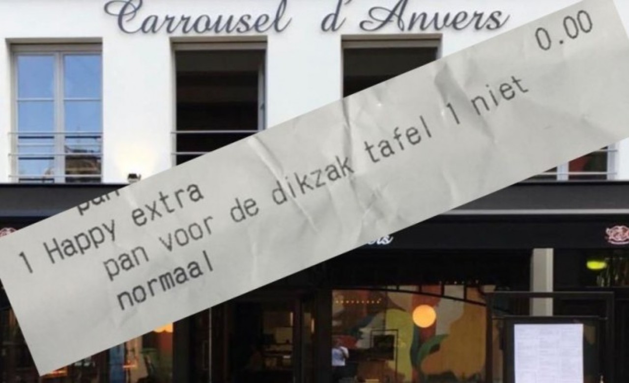 Garsonun 'Şişko İçin Ekstra Bir Krep Daha' Notuna Büyük Tepki!