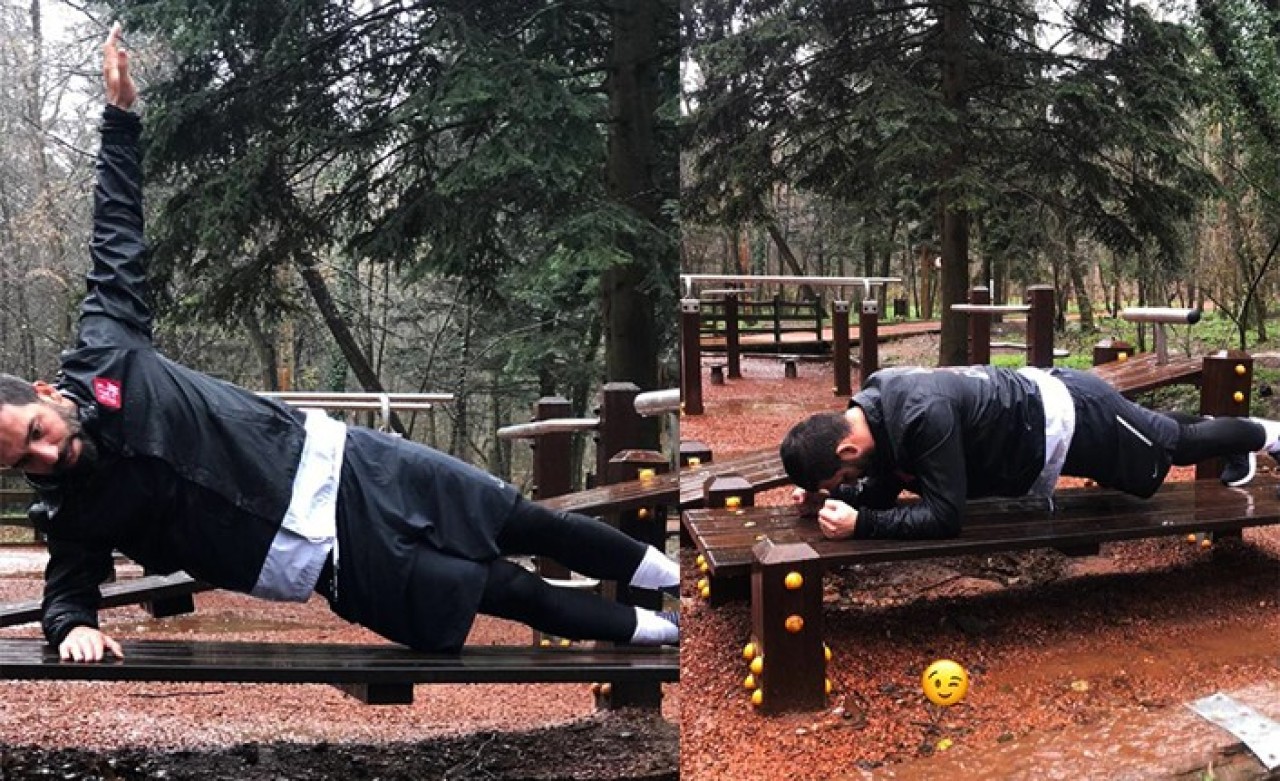 Arda Turan,  Belgrad Ormanları'nda Haber Bekliyor