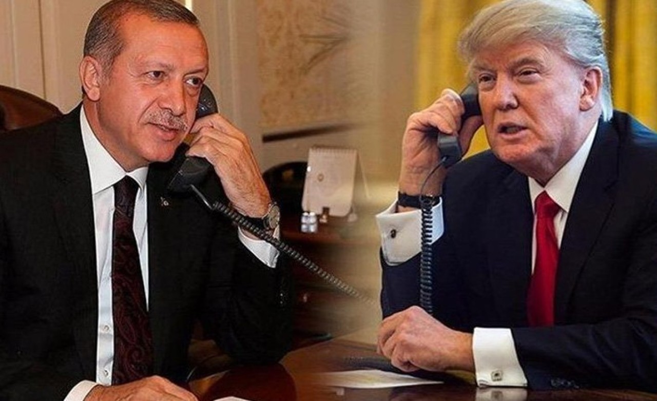 Cumhurbaşkanı Erdoğan İle Trump,  Libya ve İdlib'i Konuştu