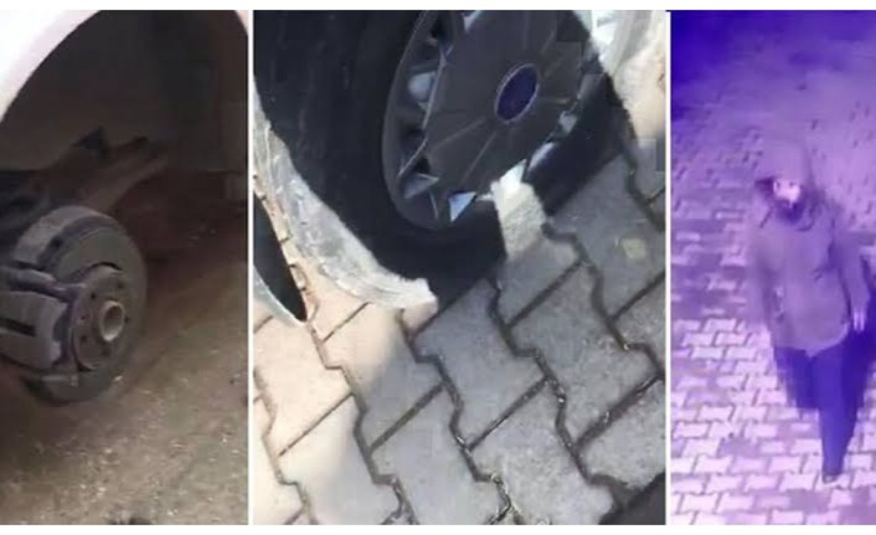 Depremden Sonra Yaptığı Merak Konusu Oldu: 160 Aracın Lastiklerini Patlattı!