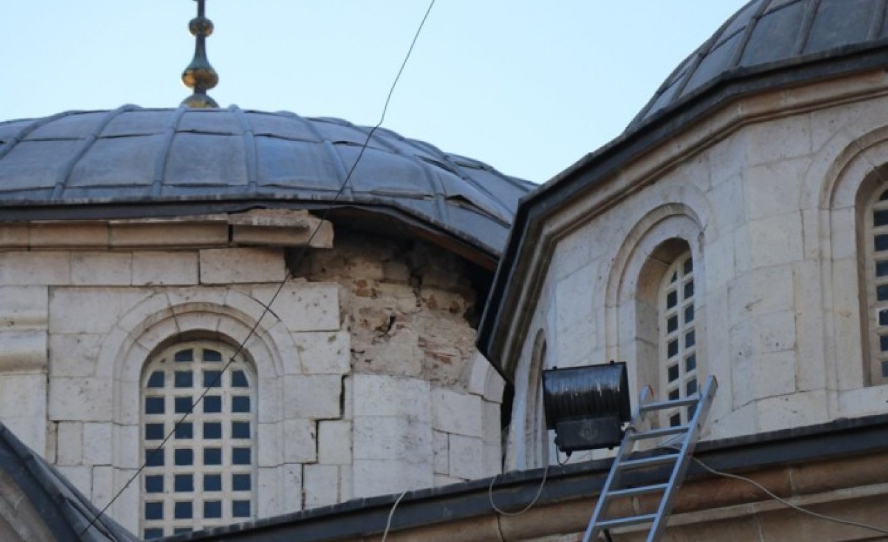 Malatya Yeni Cami'nden Çekilen Görüntüler Felaketin Boyutunu Gözler Önüne Serdi!