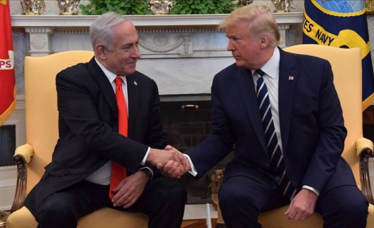 Trump,  İsrail Ve Filistin Haritası Yayınladı: Anlaşmaya Tepki Yağıyor!