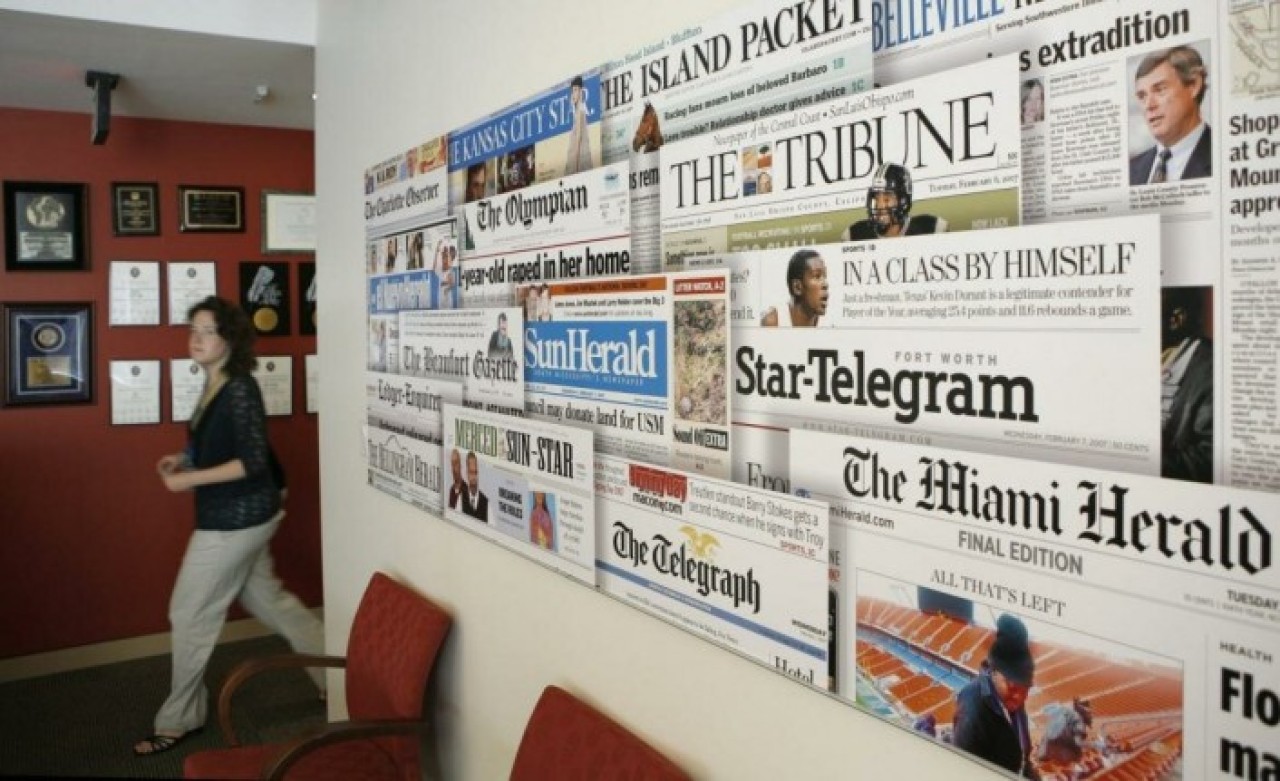 ABD'nin en büyük ikinci medya grubu McClatchy iflas bayrağı çekti!