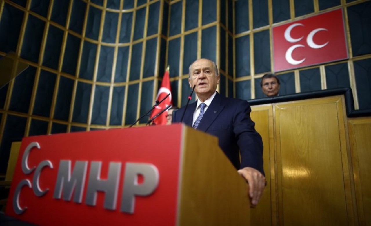 Bahçeli: 'MHP'nin olduğu yerde Türk devleti çökmez,  çökemez'