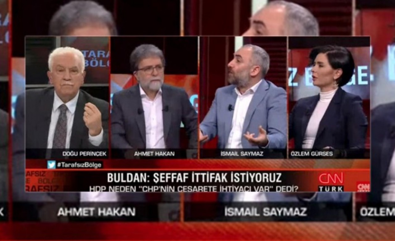 Doğu Perinçek ile İsmail Saymaz arasında gerginlik: 'Çin,  PKK ile barışsın öbür gün dağdasınız'