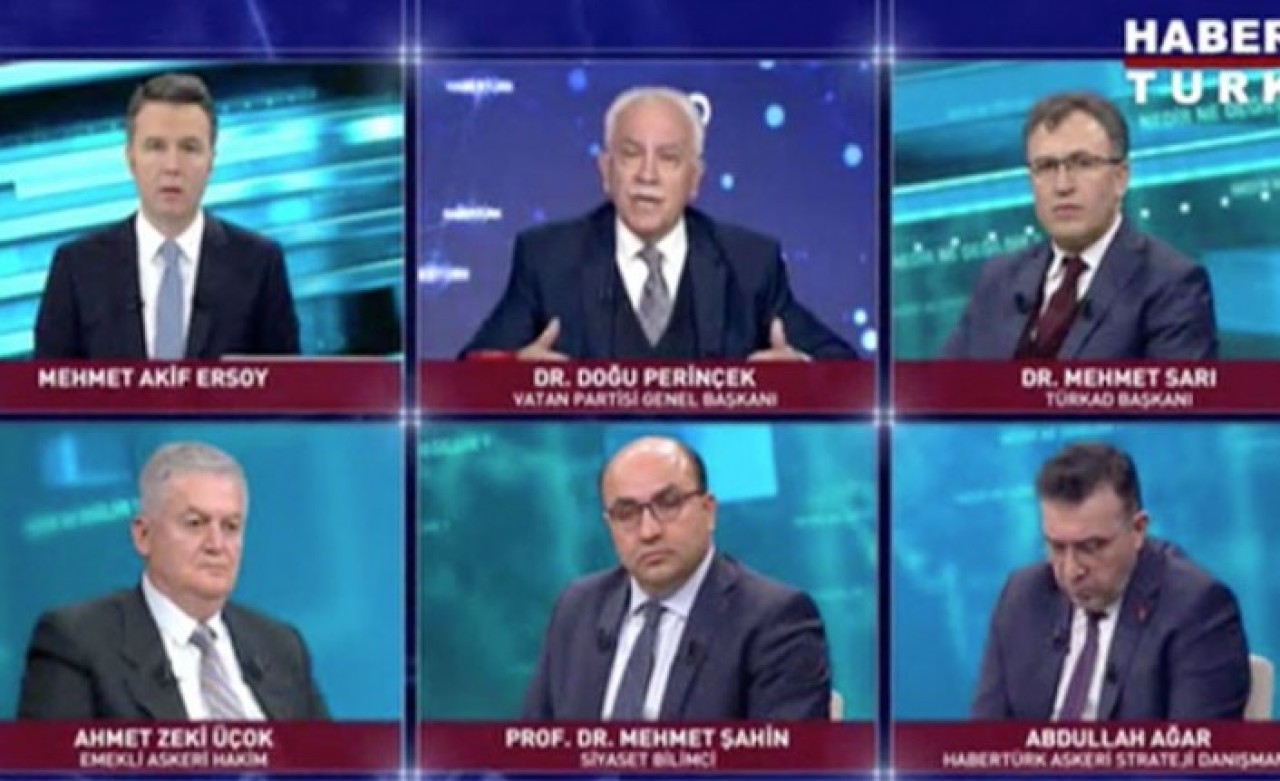 Gülerek 'Şehit vermeden olmaz' diyen Perinçek,  Esad İçin 'Sayın' diyerek bahsetti!