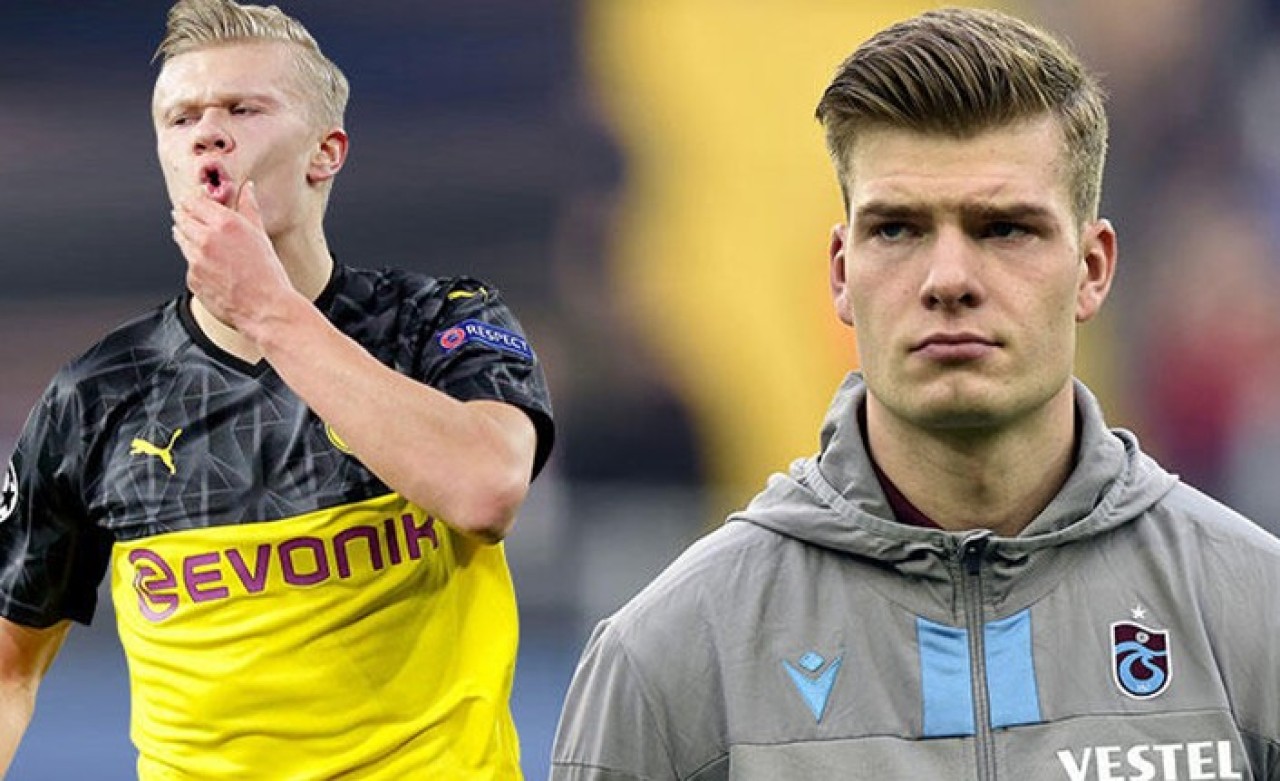 Haaland Sörloth'a seslendi: Trabzonlular panik oldu!