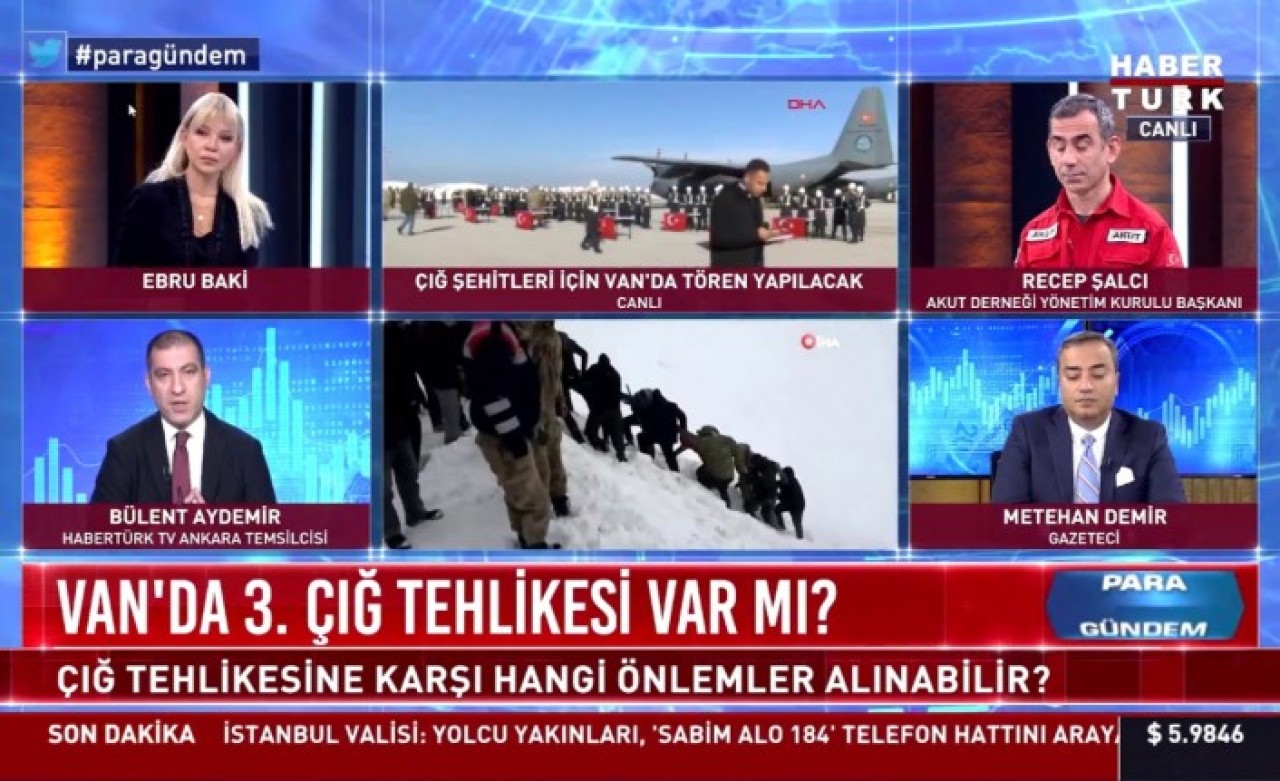 Habertürk Temsilcisinden Şok Sözler: 'Çığ Felaketine Cumhurbaşkanı Başdanışmanı Sebep Oldu!'