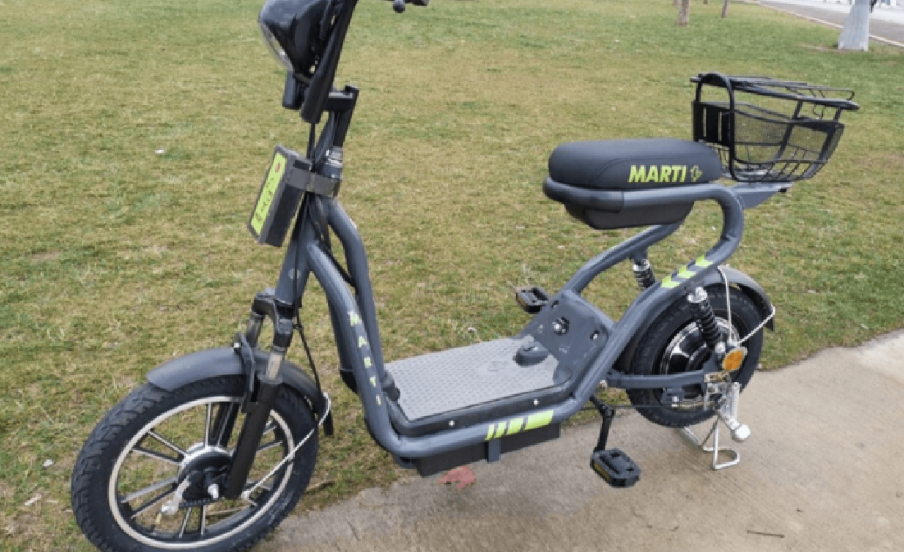 Martı,  elektrikli scooterdan sonra elektrikli bisiklet kiralamaya başladı