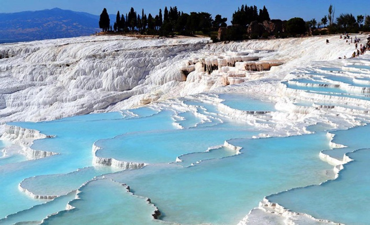 Pamukkale'ye giriş 80 lira olunca vatandaşlar isyan etti!