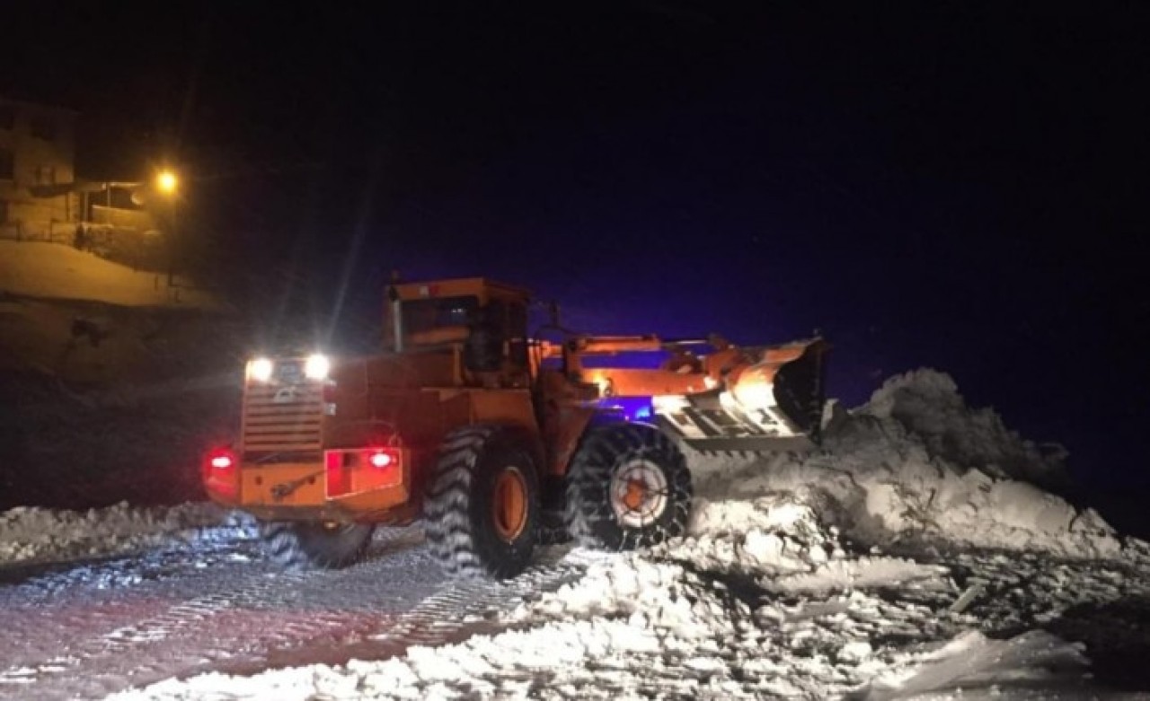 Trabzon-Gümüşhane yolunda çığ felaketi