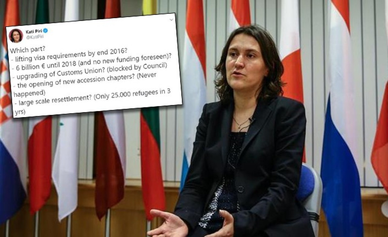AP eski Türkiye raportörü Kati Piri'den Türkiye'ye destek,  AB'ye eleştiri!
