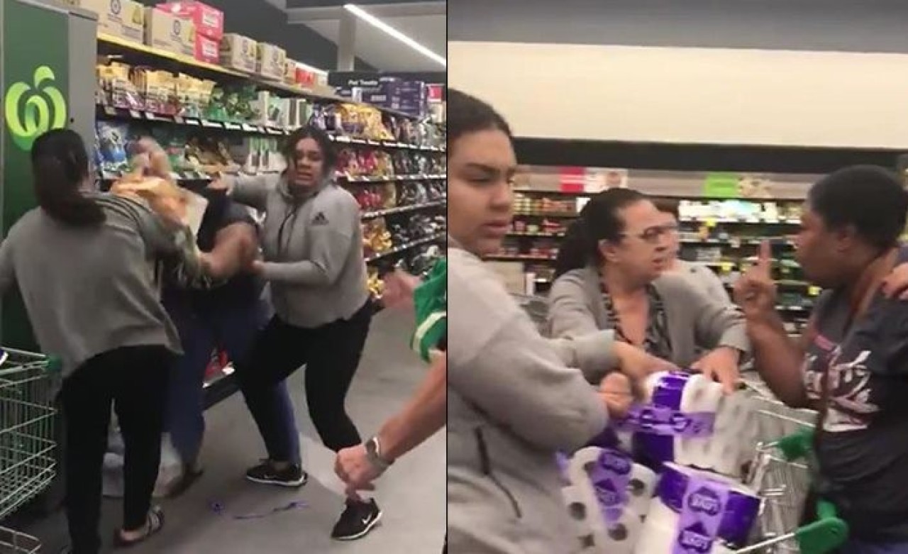 Avustralya'da kadınlar arasında tuvalet kağıdı kavgası