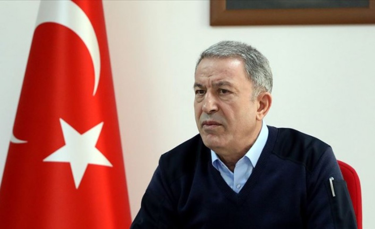 Bakan Akar: Bahar Kalkanı Harekatı başarıyla sürdürülmekte