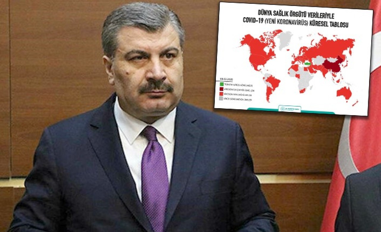 Bakan Koca paylaştı: Dünyanın koronavirüs tablosu ve son rakamlar!