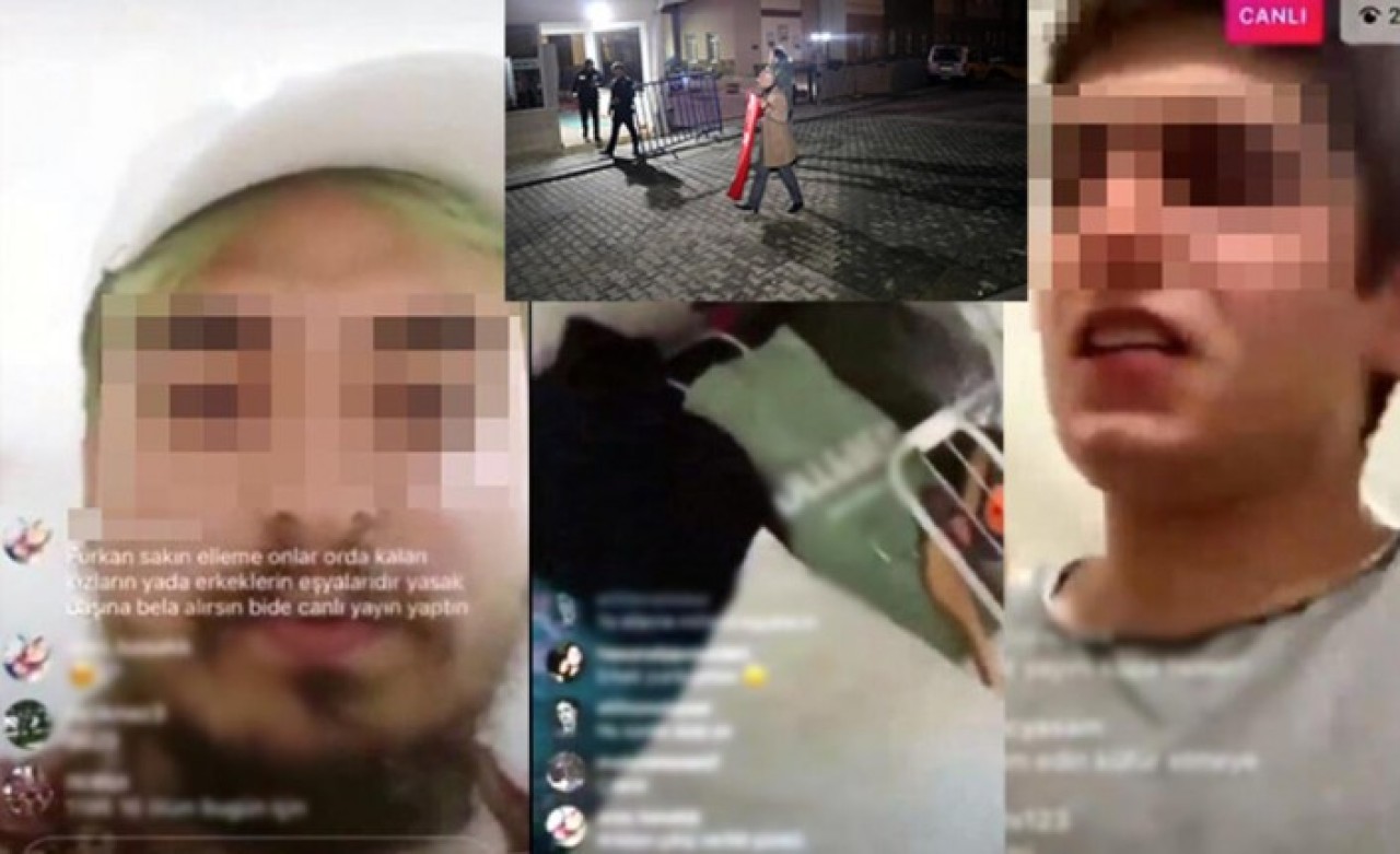 Karantina yurdundaki tepki çeken görüntüler için savcılık harekete geçti!