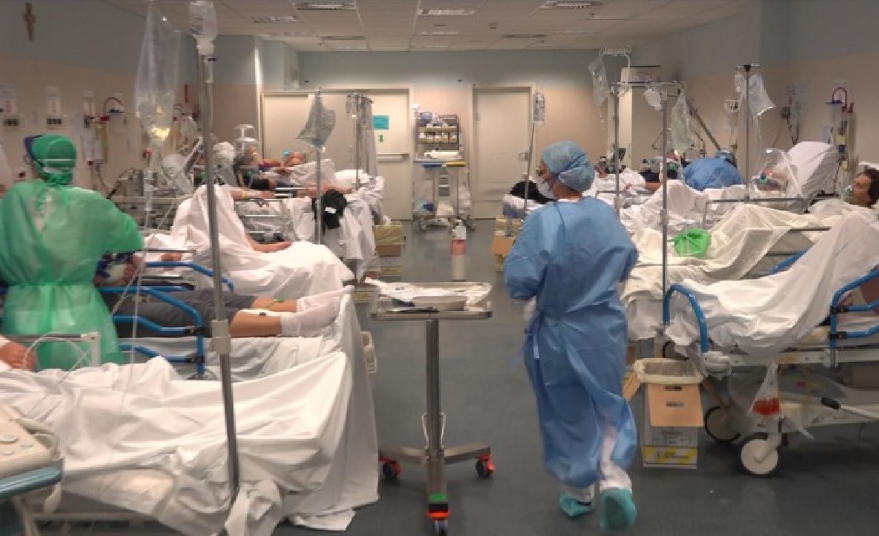 İspanya'da korkutan hastane görüntüsü: Ne zaman bitecek bu acı?