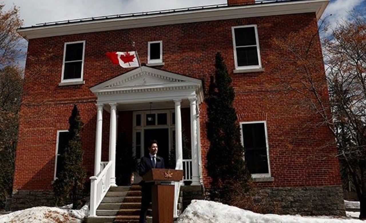 Kanada Başbakanı Trudeau karantinadan böyle seslendi!