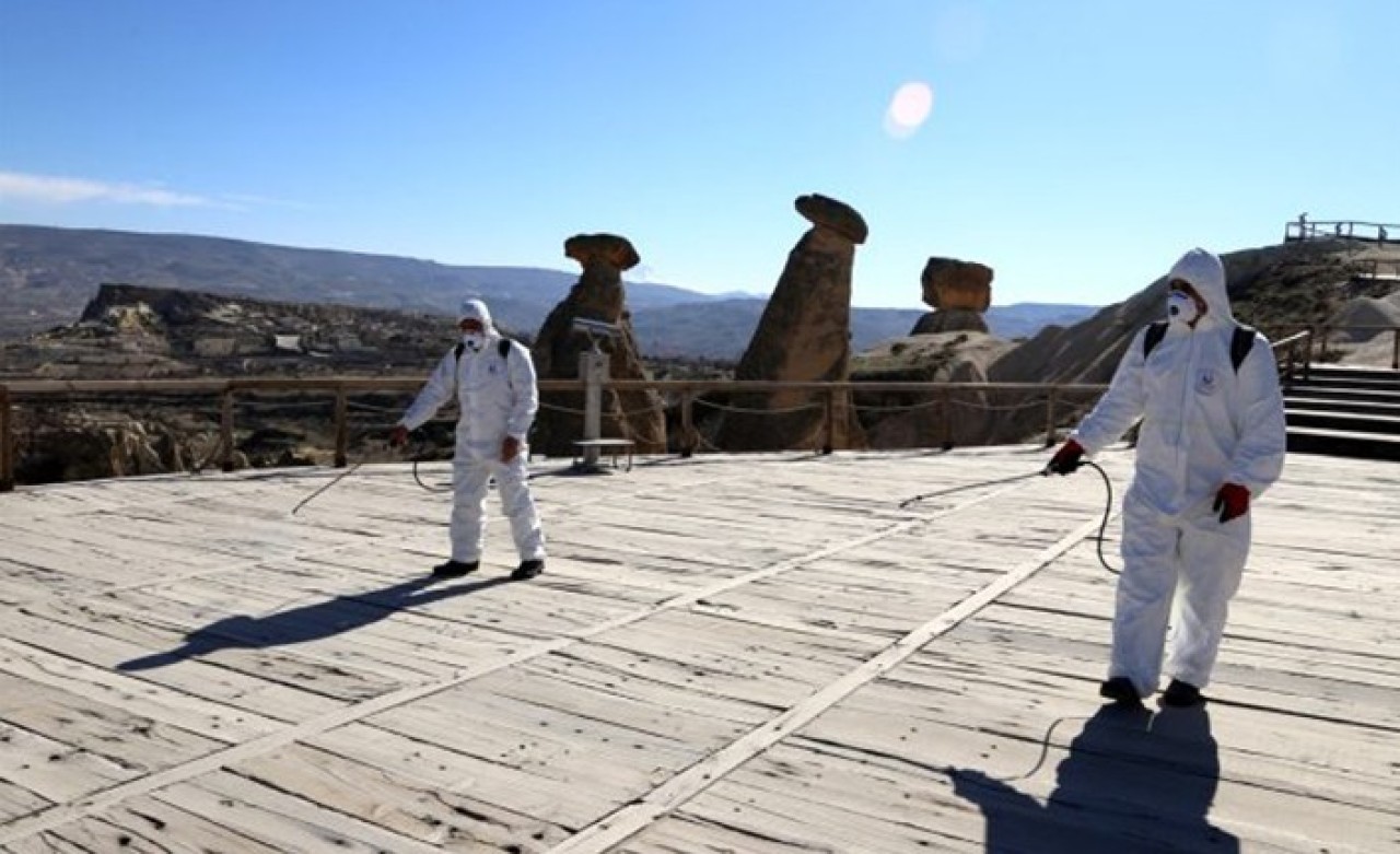 Kapadokya'da koronavirüs önlemi: Temizlik seferberliği başlatıldı