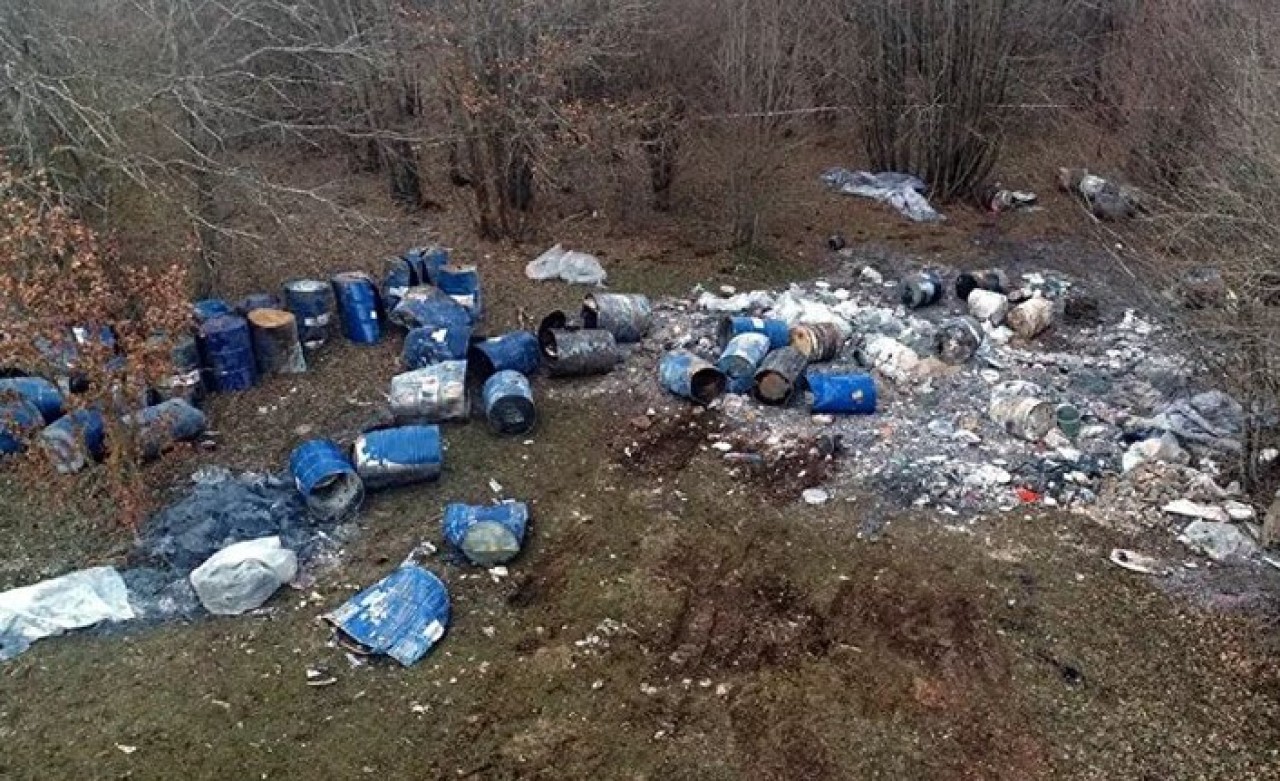 Kırklareli'nde kimyasal sıvı paniği: Ormanda inceleme yapılıyor!