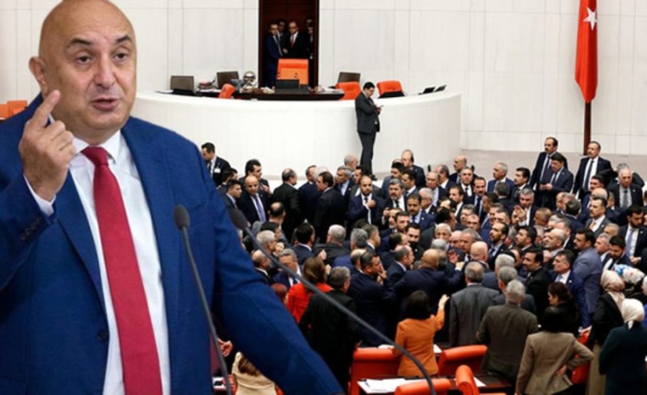 Meclisteki yumruklu kavga sonrası Engin Özkoç'un son hali ortaya çıktı!