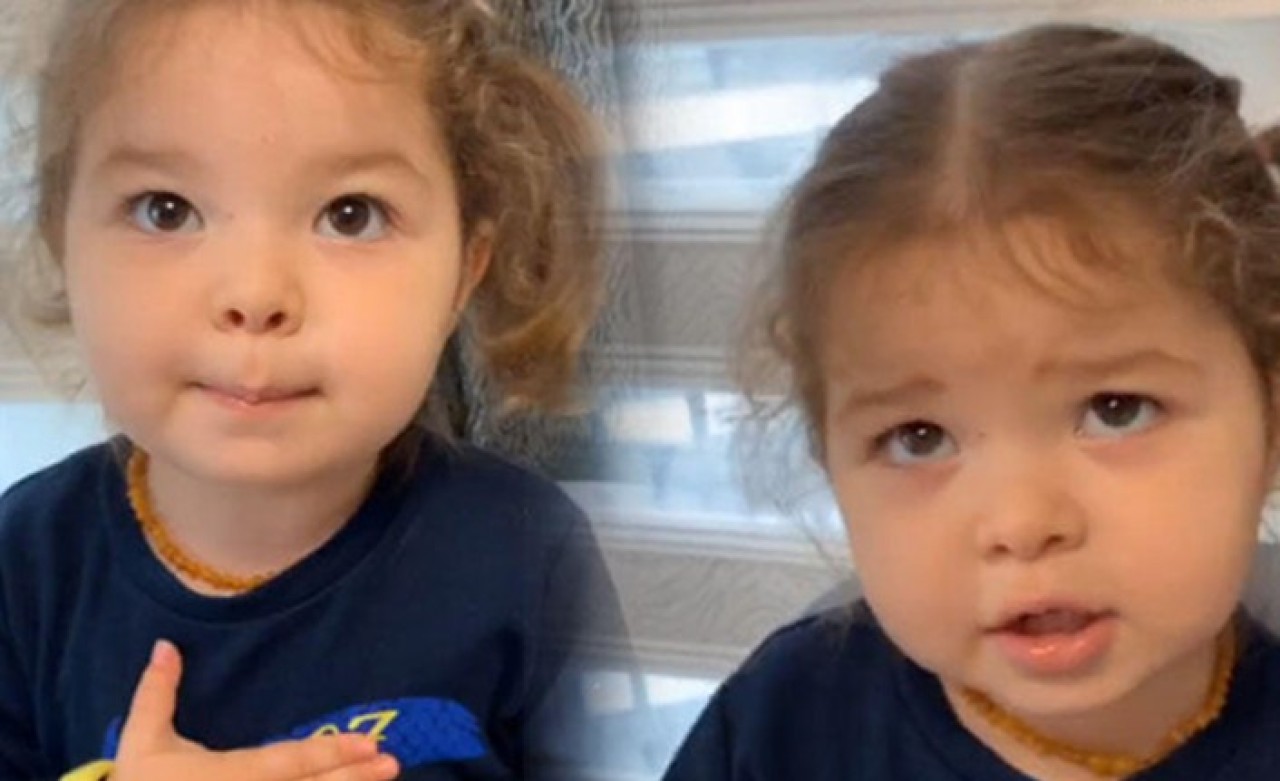 Minik Alara'nın koronavirüs çağrısı: Beni babamdan mahrum bırakmayın,  evde kalın!