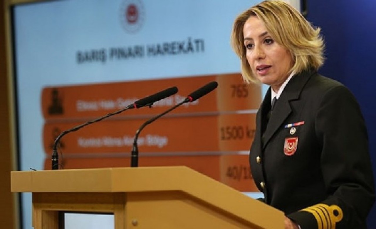 MSB Sözcüsü Yarbay Şebnem Aktop'tan önemli açıklamalar