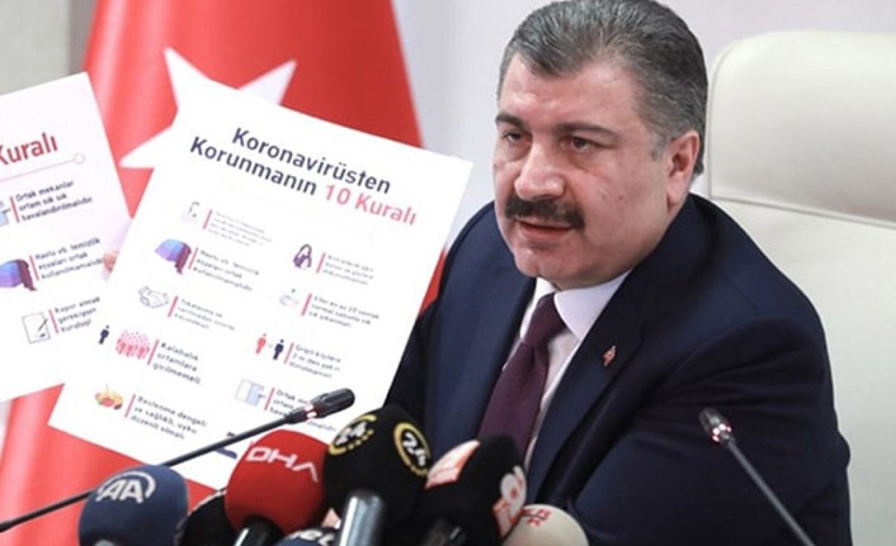 Sağlık Bakanı Koca'dan koronavirüs paylaşımı: Üstüne basa basa uyardı!