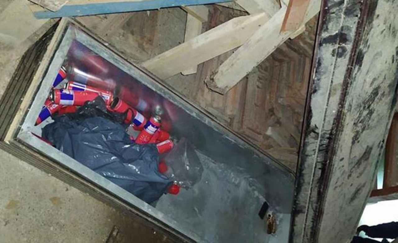 Tabutun içinden çıkanlar görenleri şaşkına çevirdi!