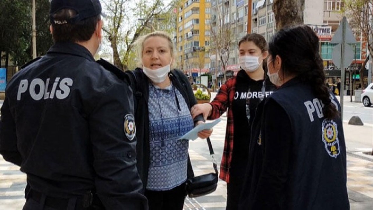 14 yaşındaki kızıyla sokakta yakalanan kadından inanılmaz sözler