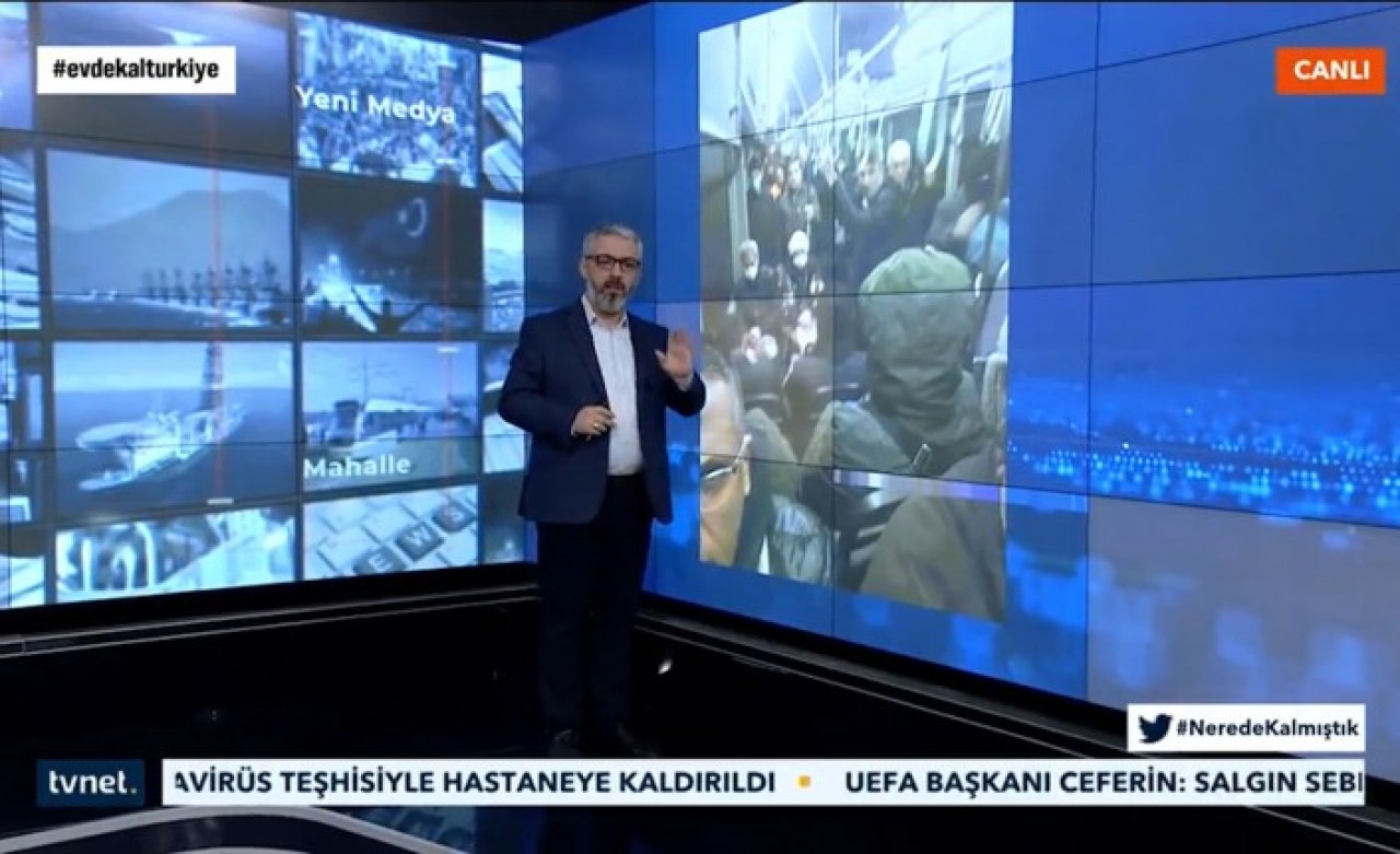 Canlı yayında başına gelmeyen kalmadı: Sunucu Erem Şentürk'ü önce elektrik çarptı sonra ayağı kaydı!