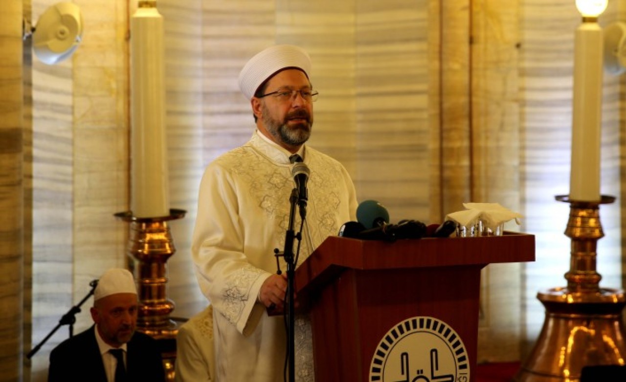 Diyanet İşleri Başkanı Ali Erbaş'tan ilk açıklama